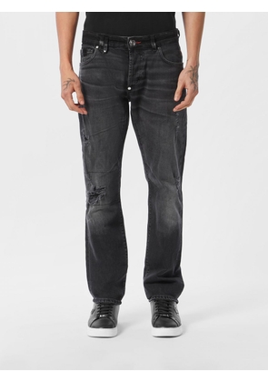 PHILIPP PLEIN Jeans Men color Black