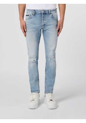 PHILIPP PLEIN Jeans Men color Denim