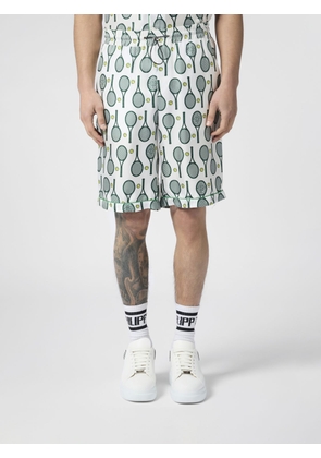 PHILIPP PLEIN Shorts Men color White