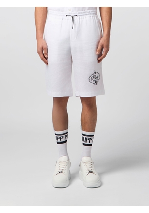 PHILIPP PLEIN Shorts Men color White