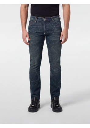PHILIPP PLEIN Jeans Men color Blue