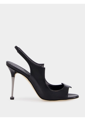 MANOLO BLAHNIK Heeled Sandal Woman color Black