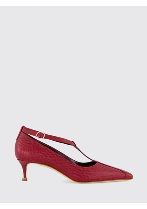 MANOLO BLAHNIK Pump Woman color Red