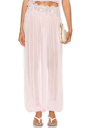 Retrofete Dreamy Pant in Rosa - Pink. Size L (also in XS, S).