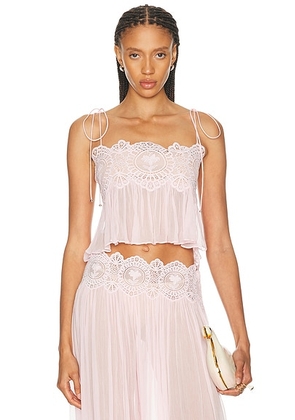 Retrofete Luenie Top in Rosa - Pink. Size XS (also in S, M).