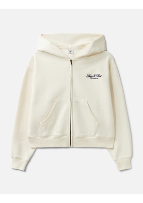 Vendome LA Embroidered Zip Hoodie
