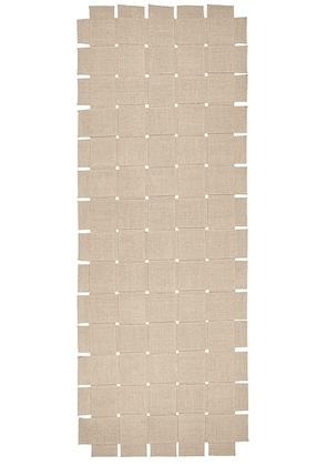 Ferm Living Foundation Runner in Cashmere - Beige. Size all.