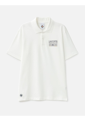 Roland-Garros Edition Petit Piqué Polo Shirt