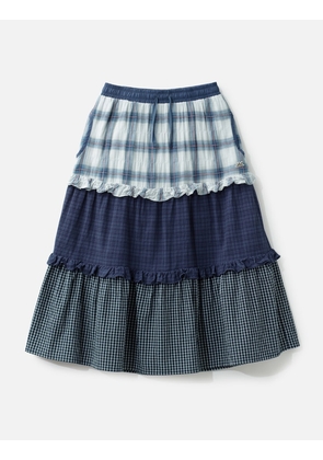W Frill Long Skirt
