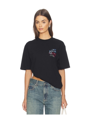 Anti Social Social Club Fine Wind Clear Morning Tee in Black. Size S. Also in L, M, XL/1X.