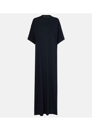 Balenciaga Cocoon cotton jersey maxi dress