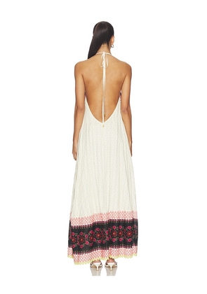 Free People Cubana Maxi Dress in Ivory. Size XS. Also in S, M, L, XL.