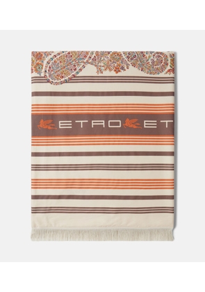 Etro Ischia paisley cotton beach towel