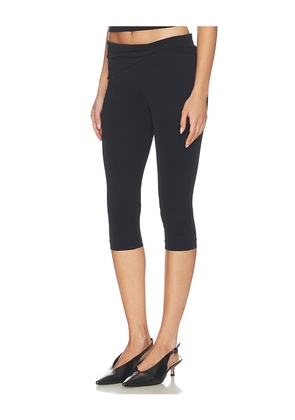 FRAME x Alexandra Leclerc The Casino Capri in Black. Size S. Also in L.