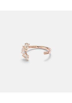 Repossi Serti Sur Vide 18kt rose gold ring with diamonds