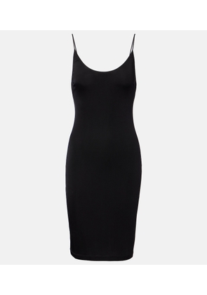 Saint Laurent Cassandre jersey midi dress