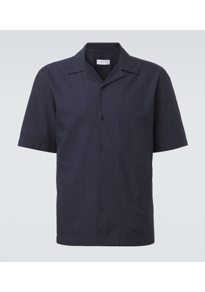 Sunspel Striped cotton shirt