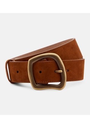Gabriela Hearst Simone Medium suede belt