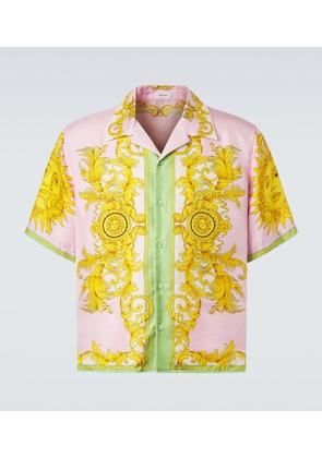 Versace Printed silk shirt