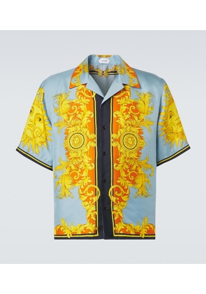 Versace Printed silk shirt