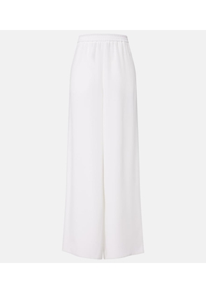 Max Mara Silk crepe de chine wide-leg pants