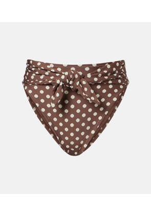 Montce Vivian Paula polka-dot bikini bottoms