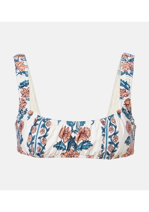 Montce Zoe floral bikini top
