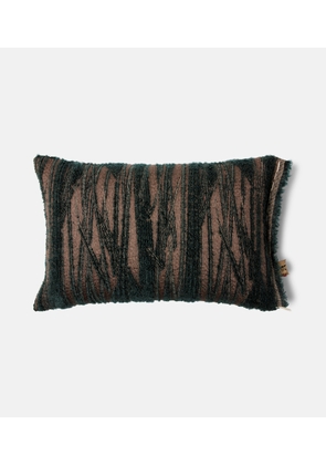 The House of Lyria Abibo mohair, cotton, and wool-blend cushion