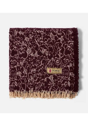 The House of Lyria Malghe wool and cotton-blend throw