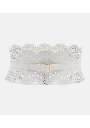 Alaia Vienne leather belt