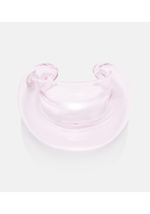 Alaia Glass cuff bracelet