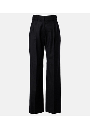 Blaze Milano Fox wool straight pants