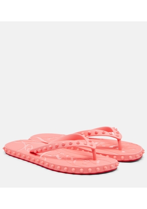Christian Louboutin Super Loubi Flip spiked thong sandals