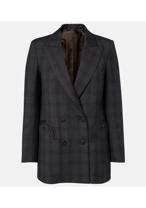 Blaze Milano Everyday checked virgin wool blazer