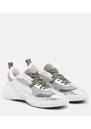 Christian Louboutin Mara suede and mesh sneakers