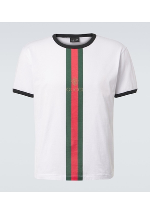 Gucci Web Stripe cotton T-shirt