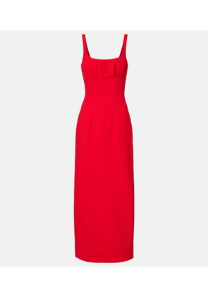 Emilia Wickstead Jianna wool crepe midi dress