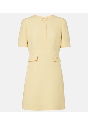 Valentino Crepe Couture VGold minidress