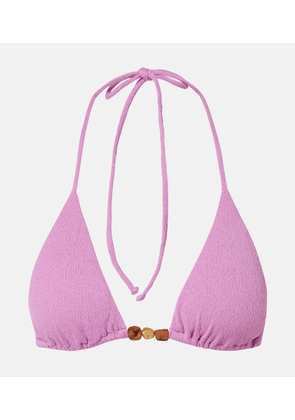 ViX Paula Hermanny Firenze Kiana beaded bikini top