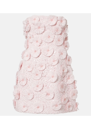 Simkhai Holland embellished bustier dress