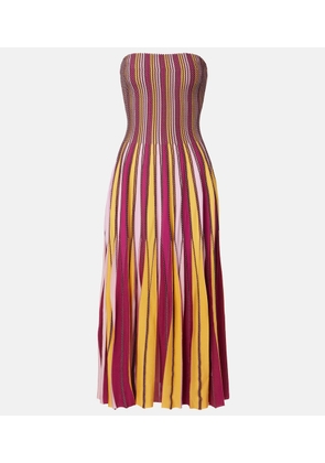 Simkhai Soleil striped midi dress