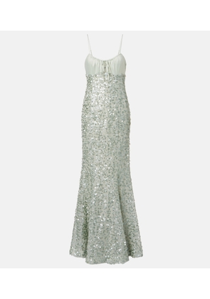 Simkhai Zarena sequined gown