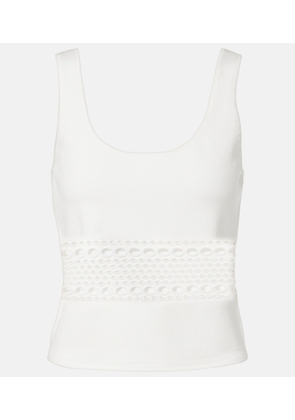 Simkhai Fitzgerald open-knit tank top