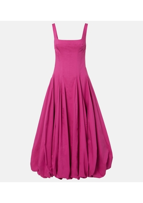 Simkhai Cotton-blend midi dress