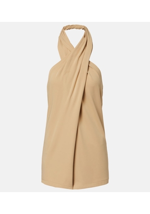 Toteme Halterneck jersey top