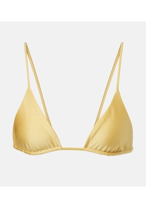 Jade Swim Via triangle bikini top