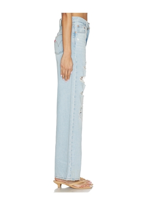 LEVI'S Ribcage Wide Leg in Blue. Size 26. Also in 24, 25, 27, 28, 29, 31, 32.