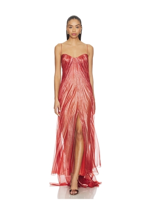 Maria Lucia Hohan Victoria Dress in Orange. Size 38/6. Also in 36/4, 42/10.