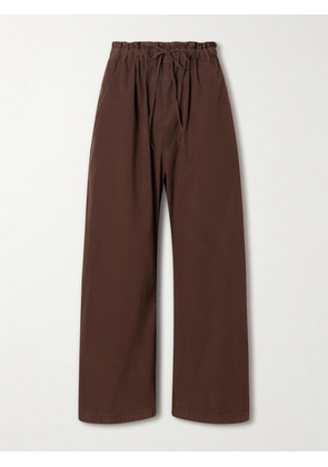 Polo Ralph Lauren - Cotton Tapered Drawstring Pants - Brown - large