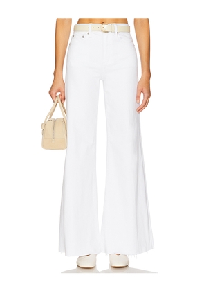 PISTOLA Izzy Mid Rise Wide Leg in White. Size 31. Also in 26.